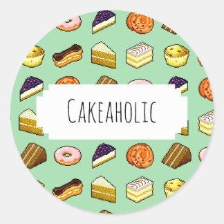 Adesivo Padrão de Patterseriação de Bolos Deliciosos Cakea
