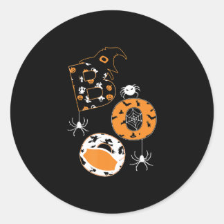 Adesivo Padrão de Pumpkin da Bruxa de Aranha Máscara Boo