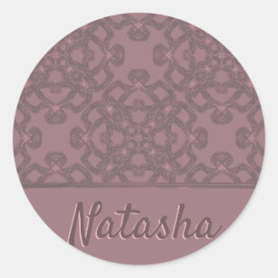 Adesivo Padrão de Rosa de empoeiramento personalizado