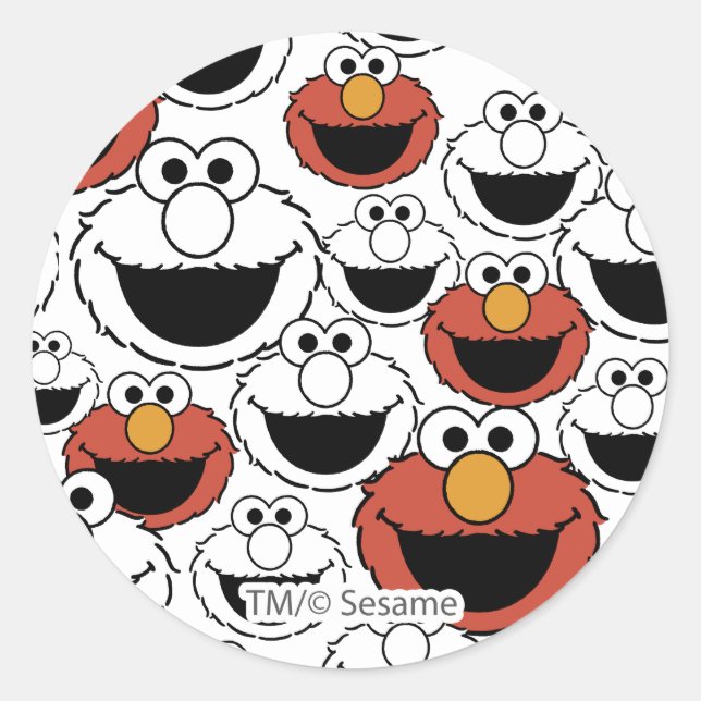 Adesivo Padrão de Rosto Colorido do Elmo (Frente)