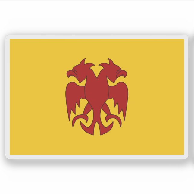 Adesivo Padrão de Saladin, Egito e Síria (Frente)