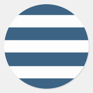 Adesivo Padrão de Stripes Brancas Azul do Marinho Moderno