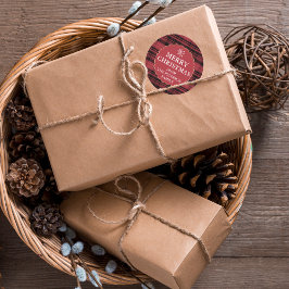 Adesivo Padrão de xadrez de flanela editável dourado verme