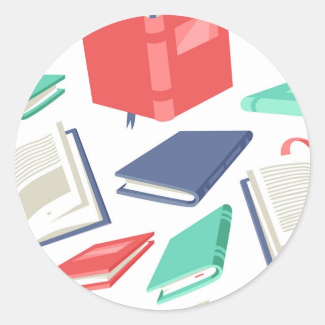 Adesivo Padrão do livro (Frente)