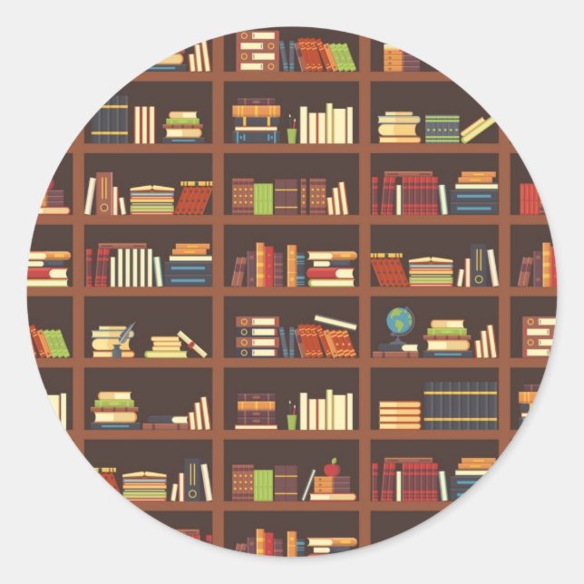 Adesivo Padrão do livro (Frente)