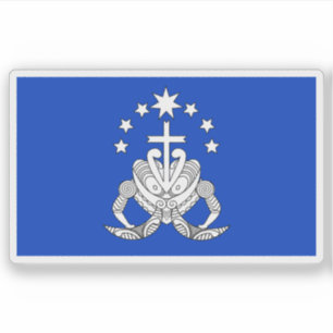 Adesivo Padrão do Rei Tūheitia, Maori, Nova Zelândia