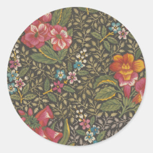 Adesivo Padrão Floral Antigo Toile de Jouy Francês