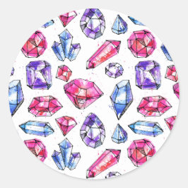 Adesivo Padrão Gem Cute