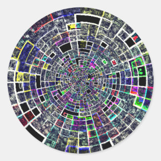 Adesivo Padrão incomum colorido