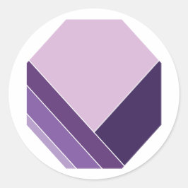Adesivo Padrão Lilac Roxo-Elegante Vee Home