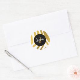 Adesivo Padrão Personalizado de faixas de impressão Faux D