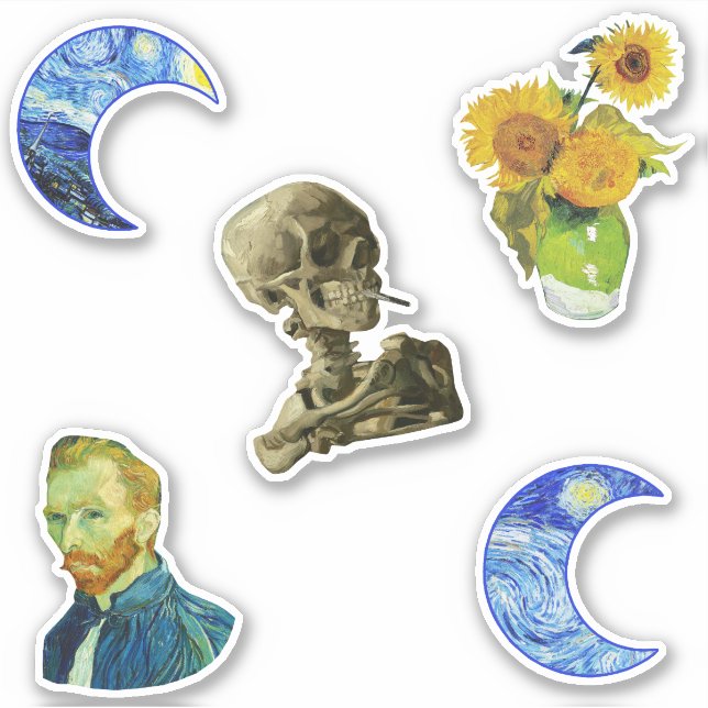 Adesivo Padrão Van Gogh (Frente)
