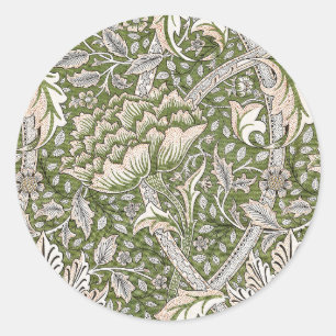 Adesivo : Padrão Verde Windrush de William Morris: Vintage