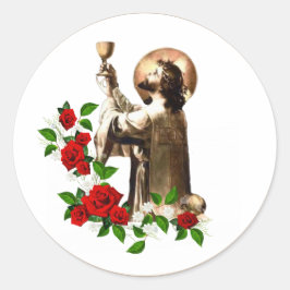Adesivo Padre Católico Jesus Rosa Clergia Santa Missa