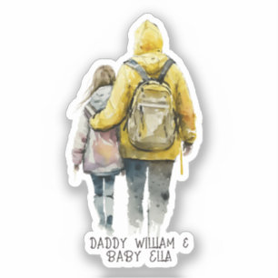 Adesivo Padre e Filha Bond (2)
