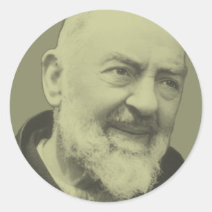 Adesivo Padre Pio de Pietrelcina
