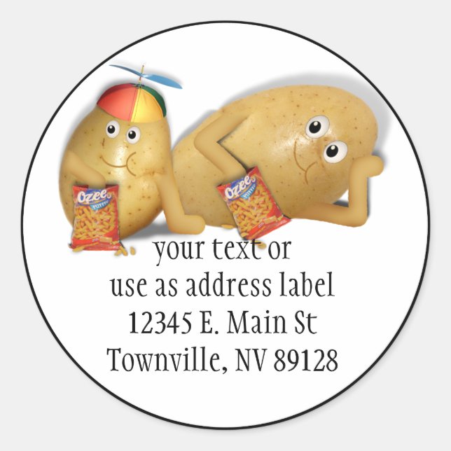 Adesivo Padre & Son Spuds (Frente)