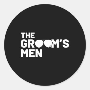 Adesivo Padrinhos do Noivo Esquadro Homens Solteirão Supri