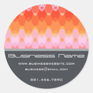 Adesivo Padrões Chevron de Ondas de Zig Zag, Funky Rosa