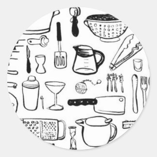 Adesivo Padrões coloridos da cozinha