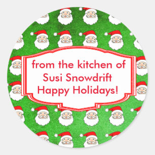 Adesivo Padrões de Natal Personalizáveis