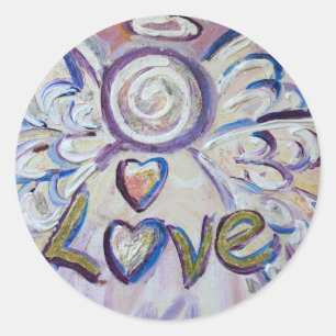 Adesivo Padrões Decretados Personalizados de Arte do Anjo 