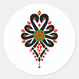 Adesivo Padrões folhosos da Polônia - Parzenica