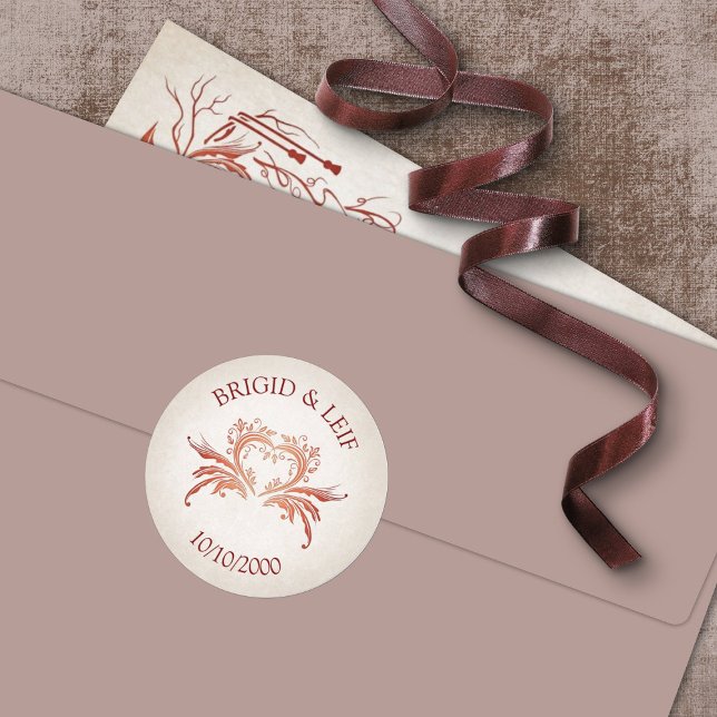 Adesivo Pagan Handfast Wedding (Criador carregado)