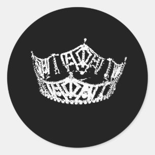 Adesivo Pageant Crown Sticker