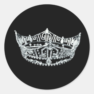 Adesivo Pageant Crown Stickers