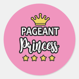 Adesivo Pageant Princess Stickers