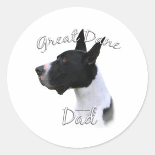 Adesivo Pai 2 da Great Dane (manto)