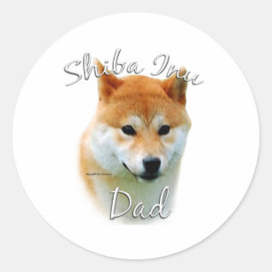 Adesivo Pai 2 da Shiba Inu
