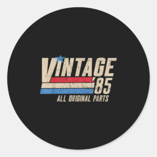 Adesivo Pai 40 Retroativo Do Vintage 85 De 1985 Para Homen