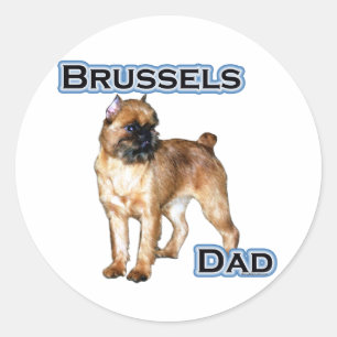 Adesivo Pai 4 de Bruxelas - Sticker