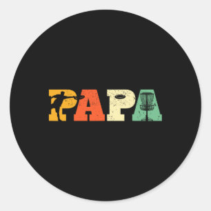 Adesivo Pai Amante de Disc Golf Frisbee Pai de Golfe Pai