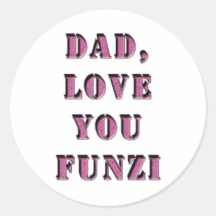 ADESIVO PAI, AMO-TE FUNZI 1