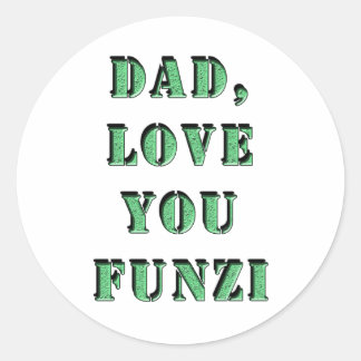 ADESIVO PAI, AMO-TE FUNZI 2