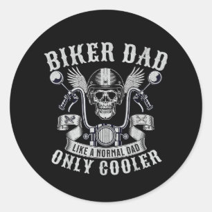 Adesivo Pai Biker Motocicleta Padre Rider Biker Pai Padre
