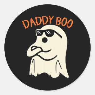 Adesivo Pai Boo Halloween Família Correspondente Fantasma