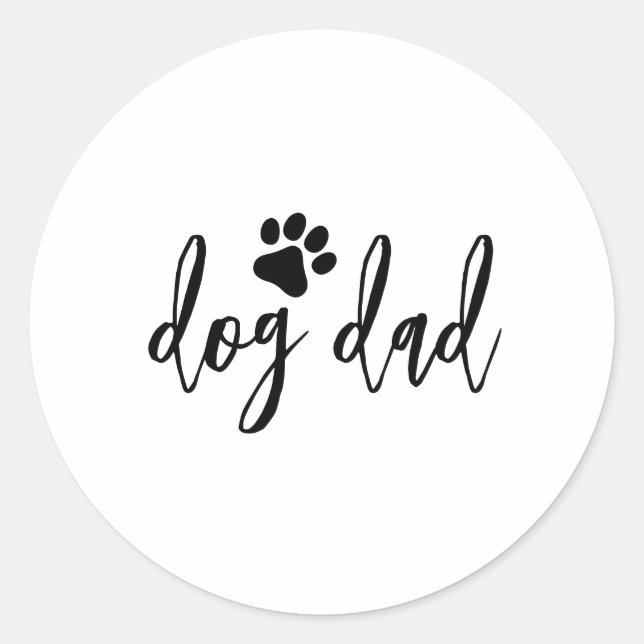 Adesivo Pai cachorro (Frente)