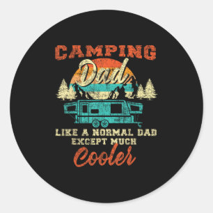 Adesivo Pai Camping Tenda Pop Up Trailer Rv Retro Vintage