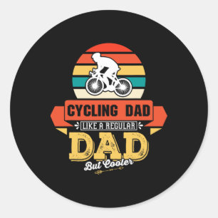 Adesivo Pai Ciclista Como Um Pai Normal Mas Bicicleta Mais