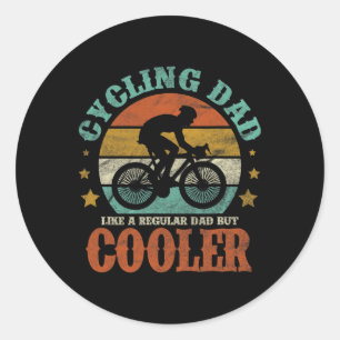 Adesivo Pai Ciclista Masculino Como Um Pai Normal Mas Mais
