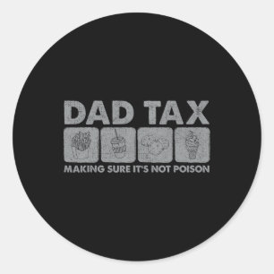 Adesivo Pai com certeza que não é uma Piada de Pai envenen