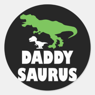 Adesivo Pai Daddysaurus Dinossaur T Dia de os pais Rex