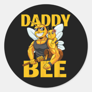 Adesivo Pai De Abelhas Pai De Mel Com Gir Filha