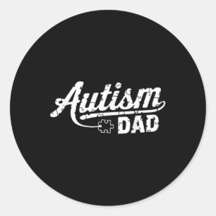 Adesivo Pai de Autismo Mês de Consciência de Peça de Quebr