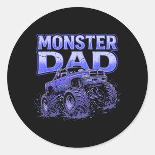 Adesivo Pai de Caminhão Monstro Família Caminhão Monstro C