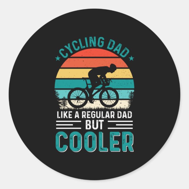 Adesivo Pai de ciclismo (Frente)